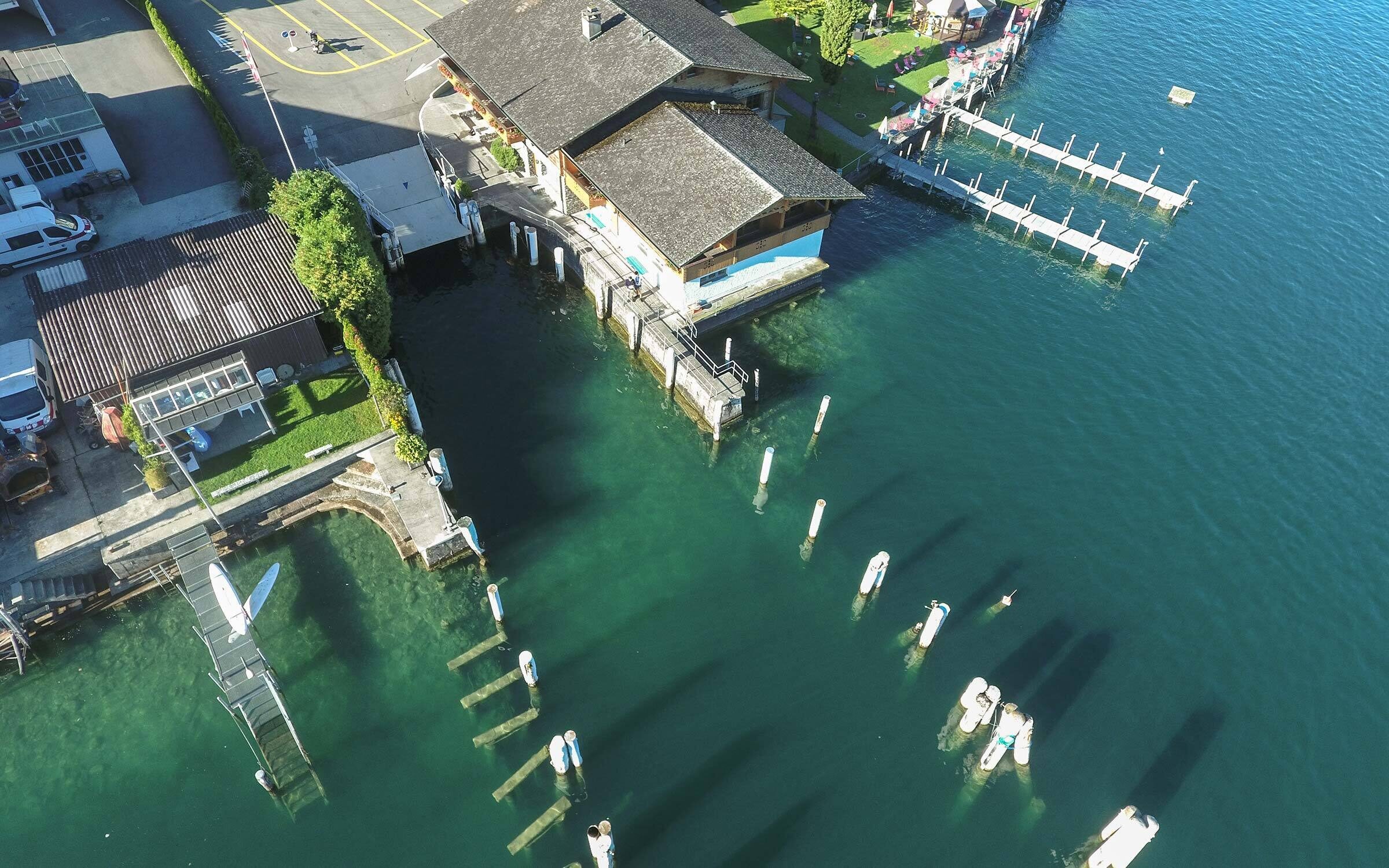 <p>Die Wasserstrasse auf dem Vierwaldstättersee</p>